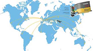 Uzbekistan Yarn loepfe zenit map