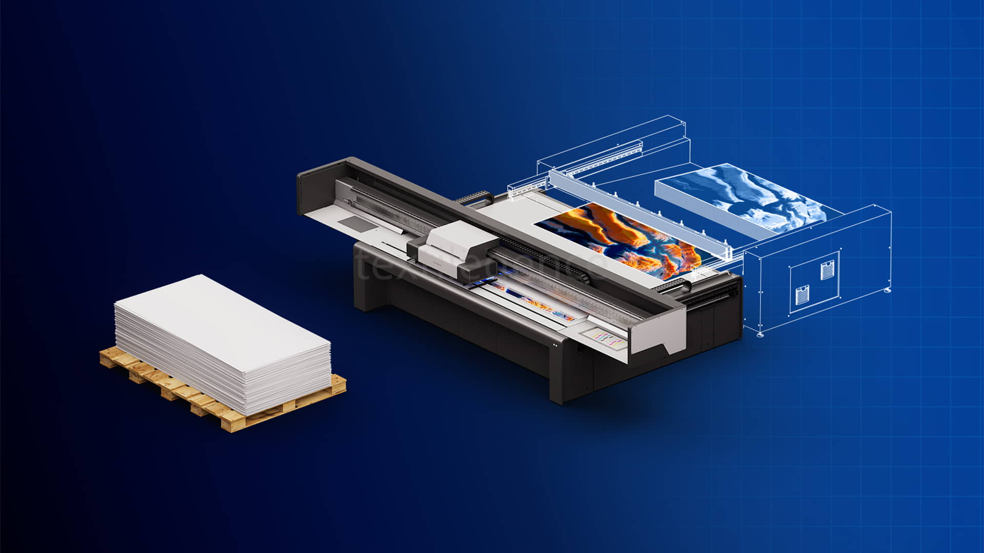 swissQprint, yeni boşaltma seçeneğinin baskı makinelerinin çok yönlülüğünü ve erişilebilirliğini koruduğunu hatta daha da genişlettiğini açıkladı Görsel Kaynak: swissQprint