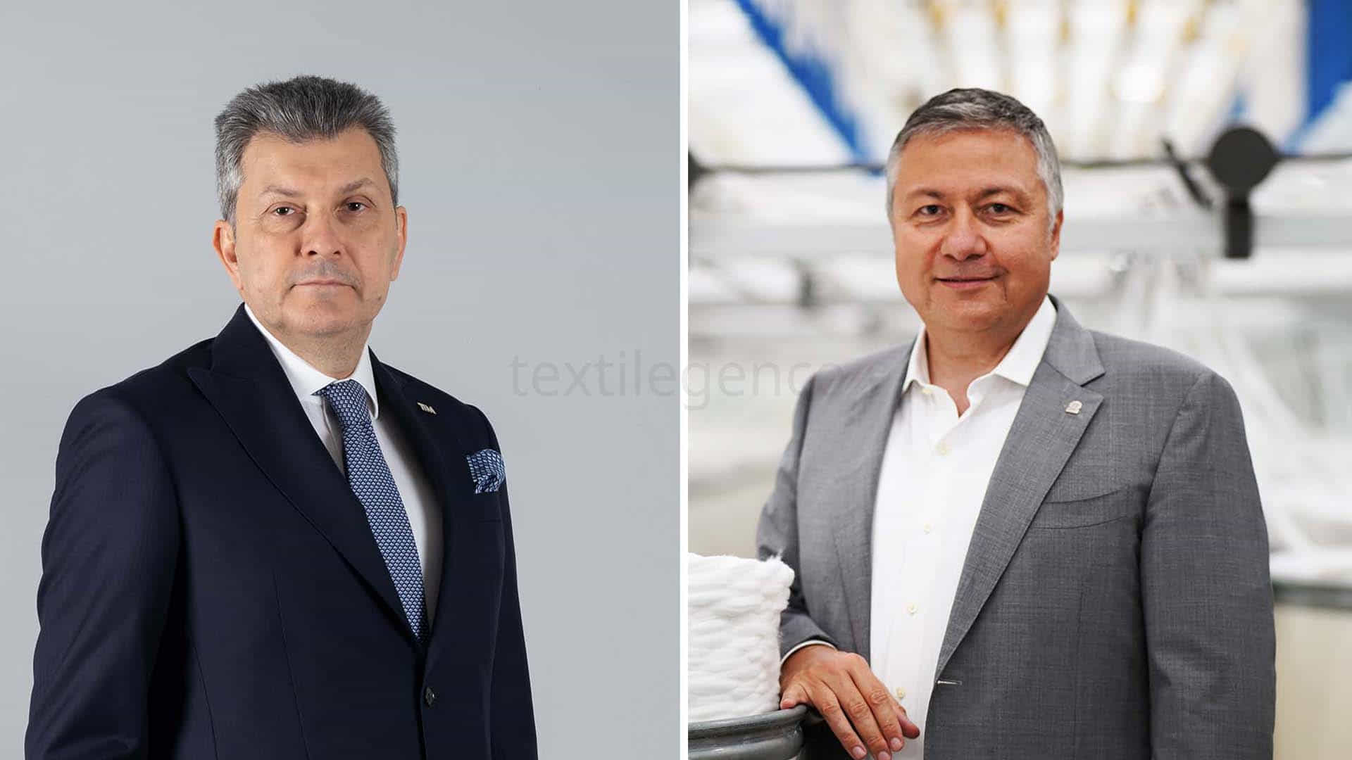 Vice Chairman of the Board of Directors of ITHIB and Chairman of the Executive Board of Texhibition Fatih Bilici, ITHIB Board Chairman Ahmet Öksüz  Image Source: Texhibition