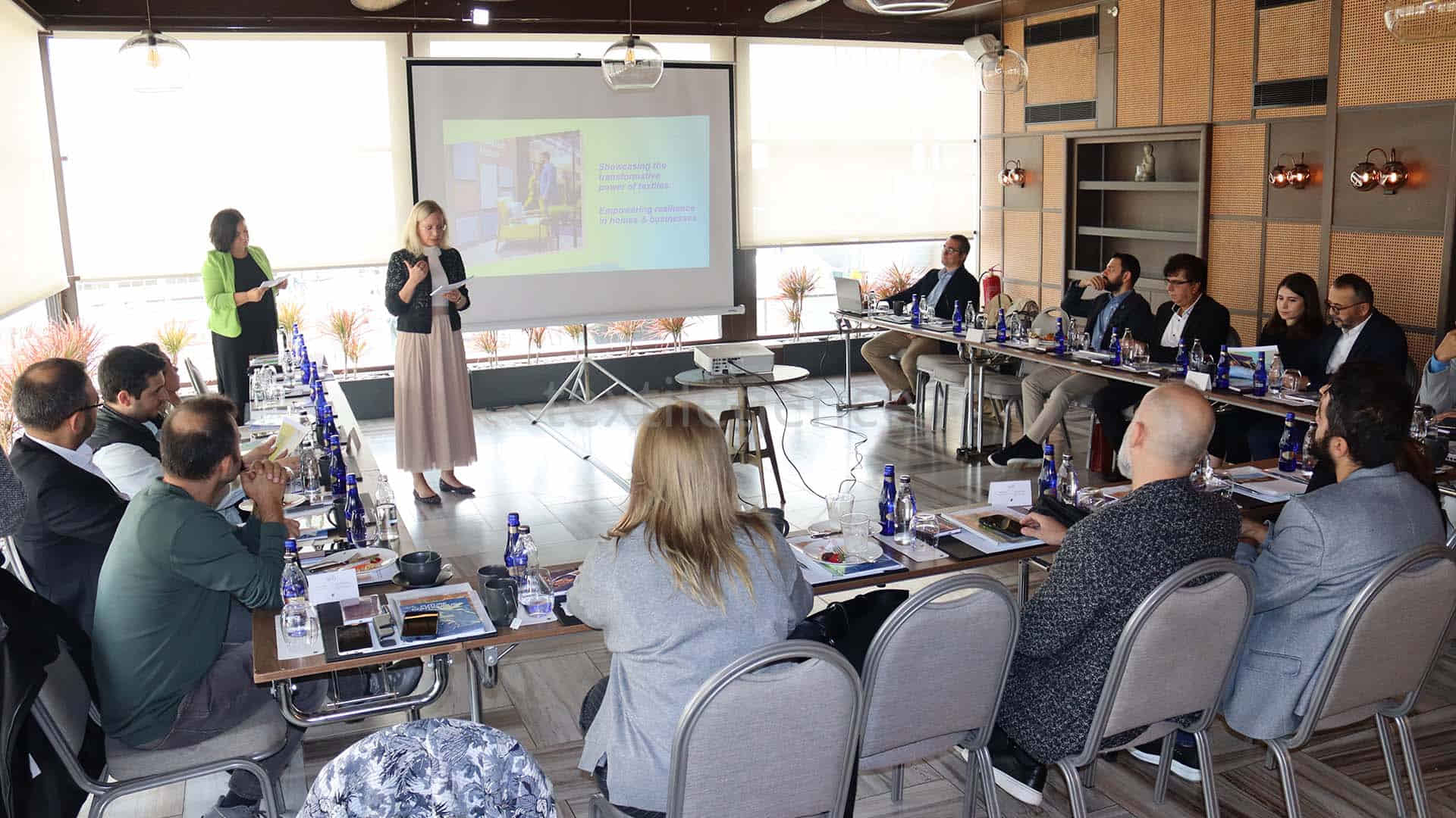 Türk tekstil endüstrisinin hem katılımcı hem de ziyaretçi olarak yoğun ilgi gösterdiği fuarın tanıtımı için İstanbul’da bir basın toplantısı düzenlendi  Görsel Kaynak: Textilegence