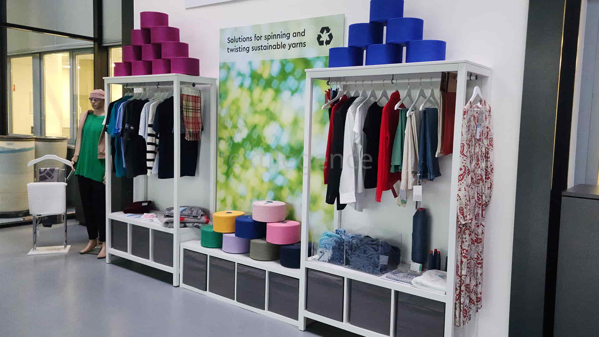 Saurer has a strong focus on recycling   Image Source: Textilegence